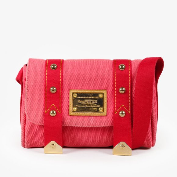 Louis Vuitton Pink Antigua Sac Rabat Shoulder Bag - Picture 1 of 12